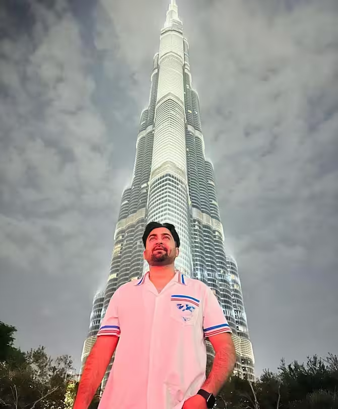 Sharry Mann Dubai vacation