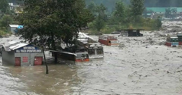 Himachal Rain Flood alert 