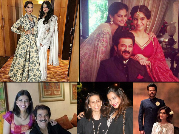 Sonam Kapoor With Family