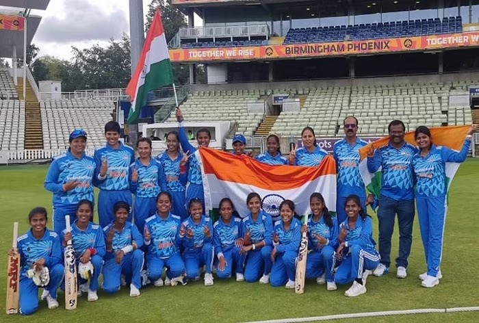 Indian blind cricket team won 
