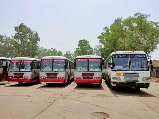 Roadways Bus employees on 