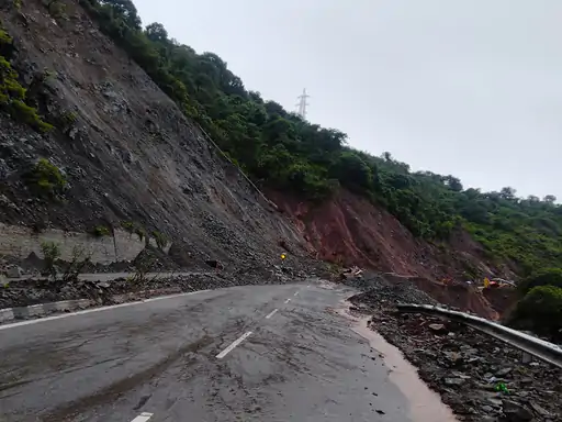 chandigarh shimla highway closed