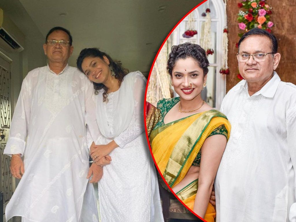 ankita lokhande father death