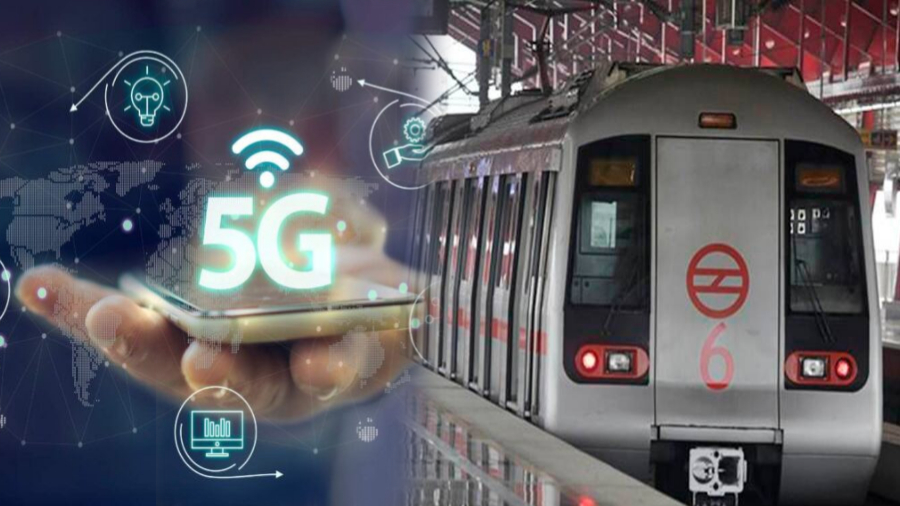 5G connectivity Delhi Metro 