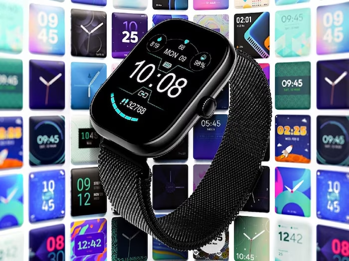 Smartwatch launch with heart 